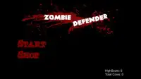 Zombie Defender Screen Shot 0