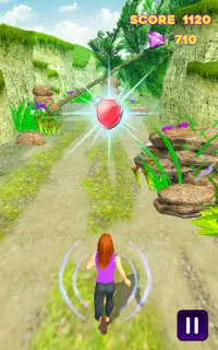 Royal Princess Running Game - Jungle Run Screen Shot 2