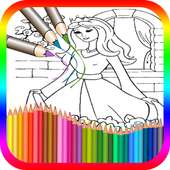 Painting Game For Girls: Coloring Princess