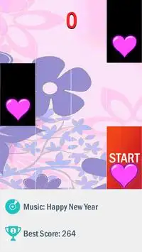 Love Heart Piano Tiles Screen Shot 3