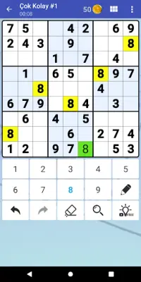 Sudoku - Klasik bulmaca oyunu Screen Shot 0