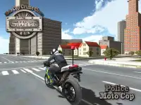 SWAT Moto Cop Crime Chase 3D Screen Shot 5