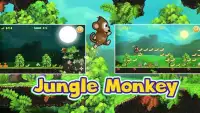 Jungle Monkey Jump Screen Shot 0