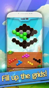 Hexa Puzzle! Fun Block Puzzle Screen Shot 0