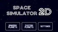 Space Simulator 2D Screen Shot 0