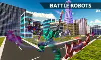 Superhero Robot War Tank – Iron Battlefield Force Screen Shot 3