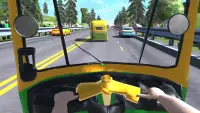 عربة توك توك - سباق المرور Screen Shot 2