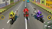 เกมแข่งจักรยานยนต์: เกมจักรยาน Screen Shot 29