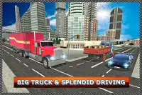 Sopir truk simulator nyata Screen Shot 6