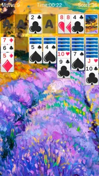 Classic Solitaire Card Game Screen Shot 3