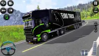 Pagmamaneho ng Truck Simulator Screen Shot 0