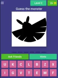 Guess The Pokemon Characters Quiz Screen Shot 6