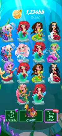 Fairy Merge! - Mermaid House Screen Shot 1