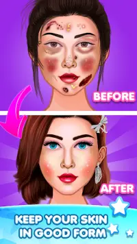 DIY Makeup Games For Girls Screen Shot 0