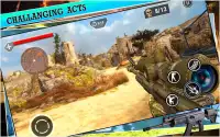Desert Sniper Shooting - best shooting game Screen Shot 3