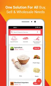 Tradeindia : Buyer Seller Online B2B Business App Screen Shot 0