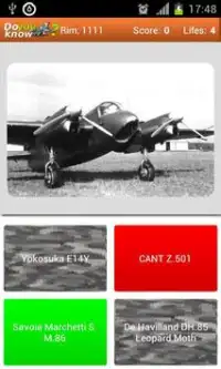 Do you know? Army airplanes Screen Shot 1