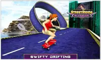 सड़क सवारी स्केट बोर्ड- स्केटिंग करनेवाला स्टंट Screen Shot 3