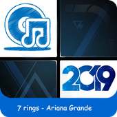 7 rings Ariana Grande - Piano Tiles 2019