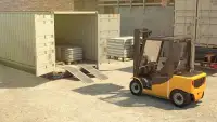 3D Forklift Simulator Parking Games 2018 Screen Shot 0