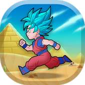 Super Goku Adventure : Blue Saiyan mode