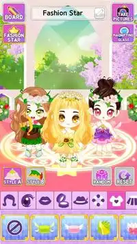 My Fashion Star : Fairy & Elf style Screen Shot 1