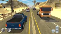 Heavy Traffic Rider Car Game Screen Shot 2