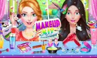 Лучший макияж Kit игры Factory👸 Волшебная красота Screen Shot 0