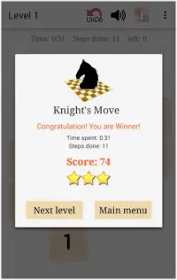 Chess Puzzle - Knight's Move Screen Shot 4
