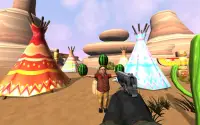 Jogo 3D Watermelon Shooter: FPS Shooting Challenge Screen Shot 1