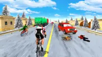trò chơi xe đạp đua xe đạp Screen Shot 1