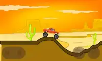 Monster truck hill racing Screen Shot 3