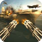 नौसेना गनशिप बैटल गनर: नि: शुल्क युद्ध खेल