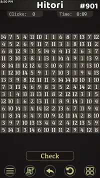 Hitori - 1000 Logic puzzles with numbers Screen Shot 3