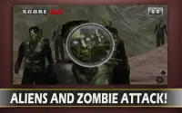 Alien Zombie Sniper Angriff Screen Shot 10
