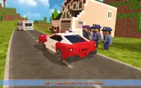 Patrulla Policía de Block City Screen Shot 2