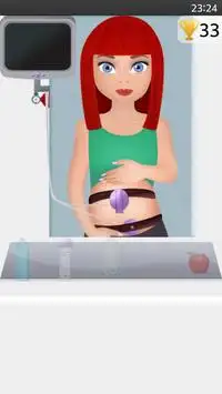 妊娠新生児ゲーム Screen Shot 4