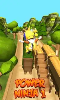 Power Jungle Ninja Dash Screen Shot 0