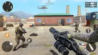 बंदूक वाला गेम- शूटिंग गेम 3डी Screen Shot 1