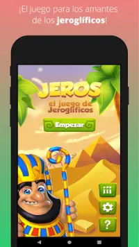 Jeros : el juego de jeroglíficos Screen Shot 0