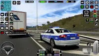 Police Car Stunt Parking 3D Screen Shot 1