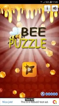 Bee Puzzle :Hexagon Puzzle Game 2019 Screen Shot 0
