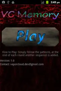 VC Memory Screen Shot 4