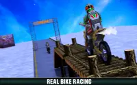 Réel Stunt Bike Racing-jeu de simulation Screen Shot 1