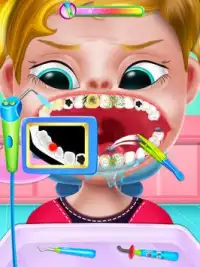 Crazy Dentist Doctor Free Fun Games Screen Shot 2