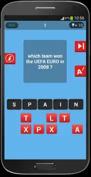 Euro 2016 Quiz Screen Shot 1