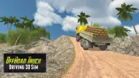 Off Road truk mengemudi 3D Sim Screen Shot 11