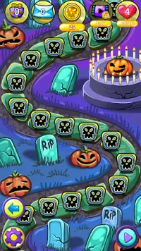 halloween witch puzzle świata Screen Shot 2