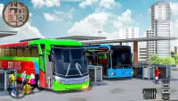 Modern City Coach Bus Driving Screen Shot 1