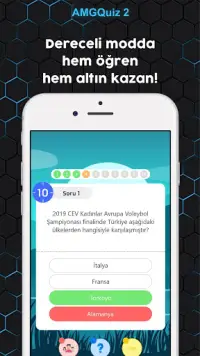 AMGQuiz 2 - Bilgi Yarışması Screen Shot 4